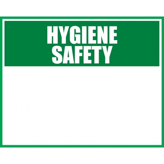 Avery COVID-19 skilt Hygiene Safety