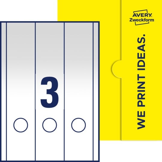 3 stk. etiketter pr. ark.