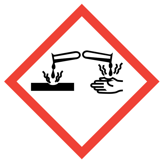 GHS05 farepiktogram – ætsning