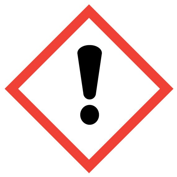 GHS07 farepiktogram – udråbstegn