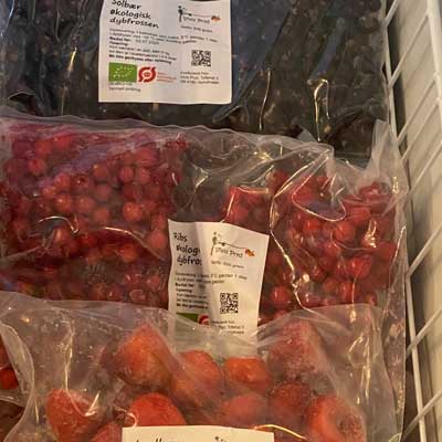 Etiketter til frost