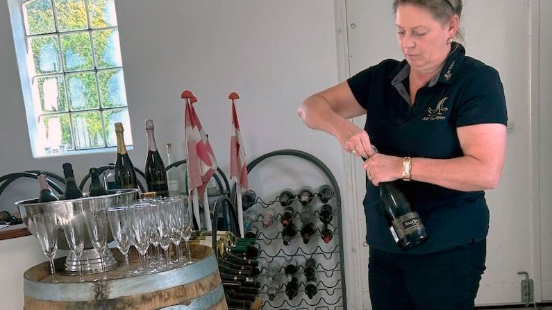 AM Vinimport: Vandfaste etiketter til mærkning af vinflasker