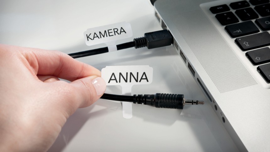 Avery Etiketter til ledninger og kabler Mærk kabler og ledninger for nemmere identifikation