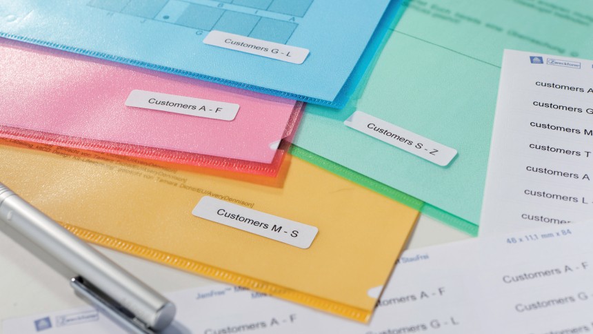 Avery Små organieseringsetiketter Mini-etiketter til organisering