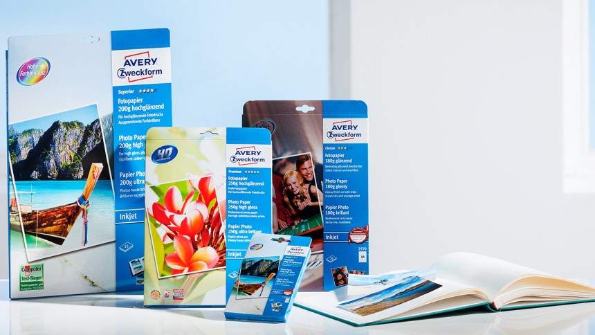 Avery Fotopapir til inkjetprinter - Stort udvalg af fotopapir og fotokort til print i inkjetprintere