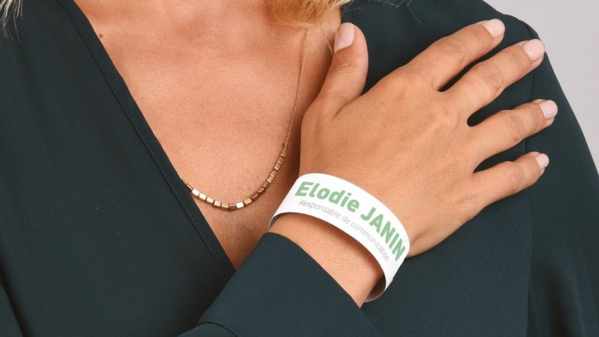 Avery Print selv armbånd til events, arrangementer