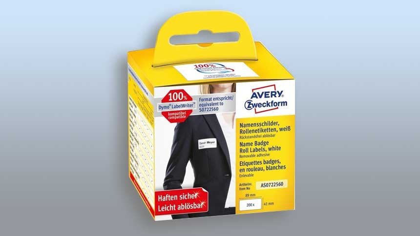 Avery Navneetiketter til etiketprinter