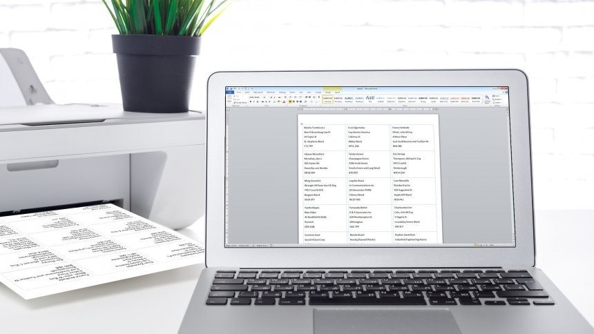 Skabeloner til MS Word