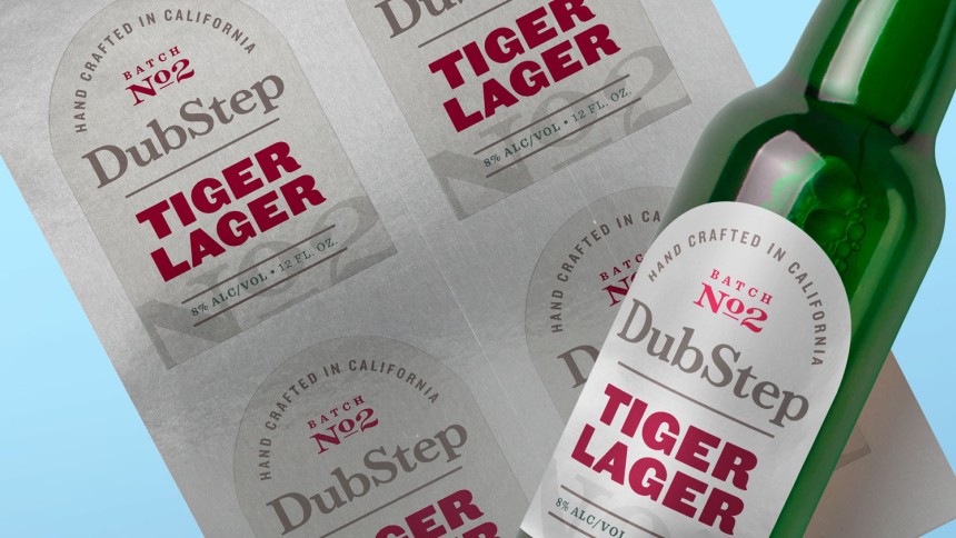 Link til professionelt printede øletiketter