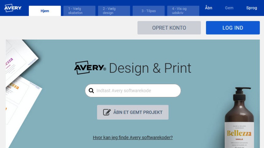 Avery Design og print Hvad er en softwarekode