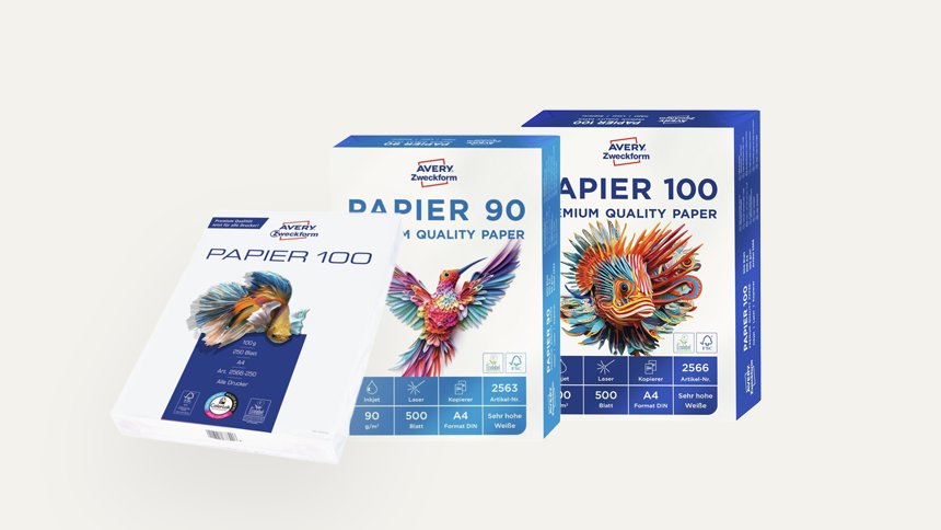 Printer og kopi papir til laser.