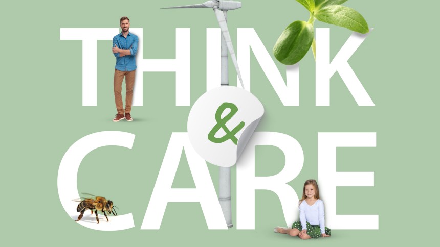 Think & Care logo