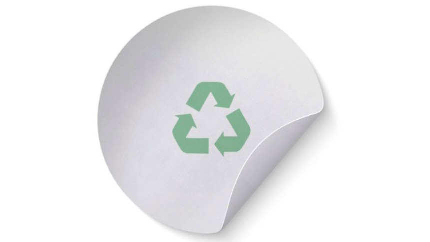 Materiale hvidt papir 100% recycled