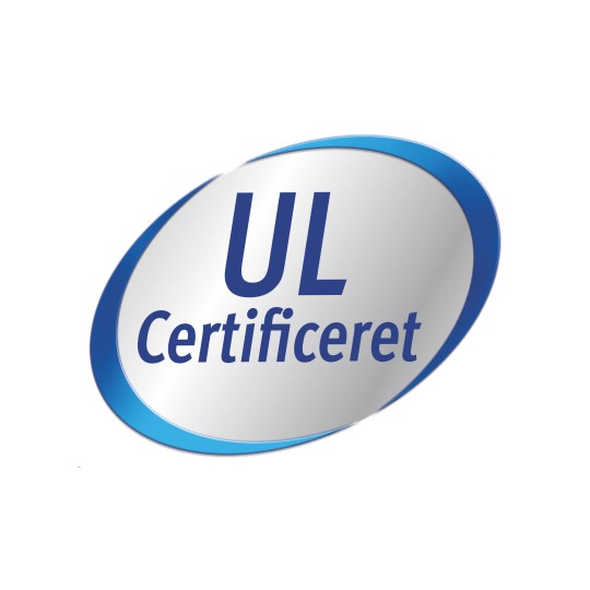 UL certificeret - Avery
