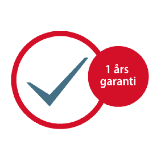 Link til anitimikrobielle etiketter, 1 års garanti