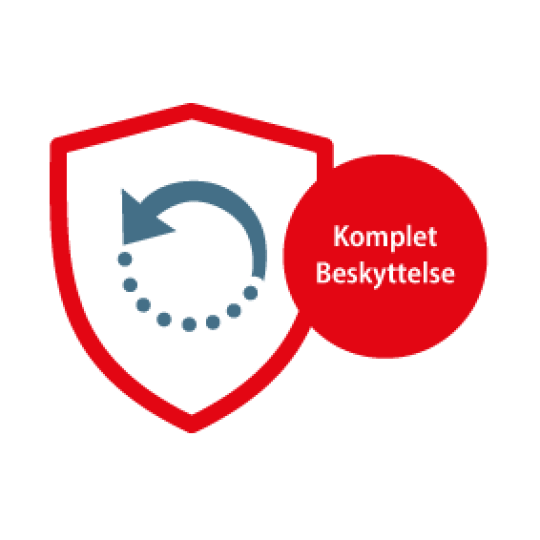 Ikon: Anitimikrobielle etiketter, komplet beskyttelse