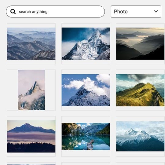 Link ind til guide side om, hvordan du finder gratis arkivbilleder