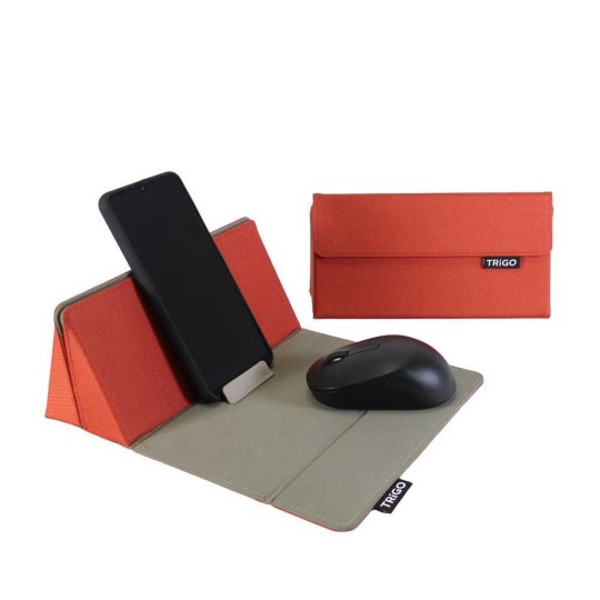 TRiGO® 3-i-1 Skrivebordsetui– Terrakotta