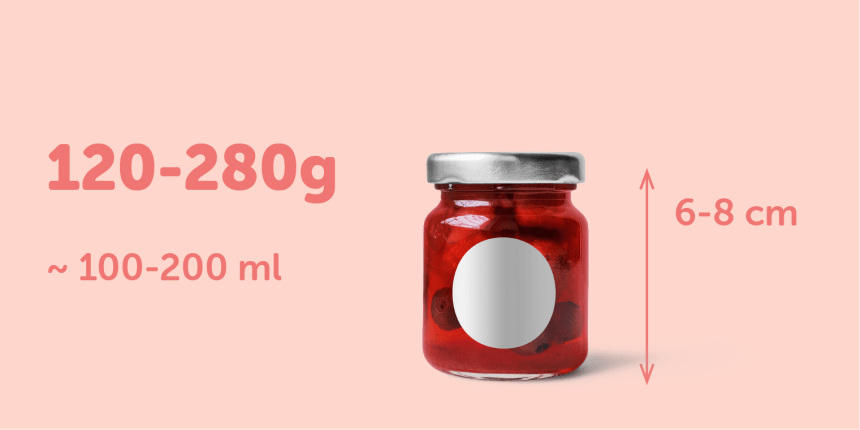 Link til side med marmelade og syltetøjsglasetiketter - Ø 35 mm rund etiket