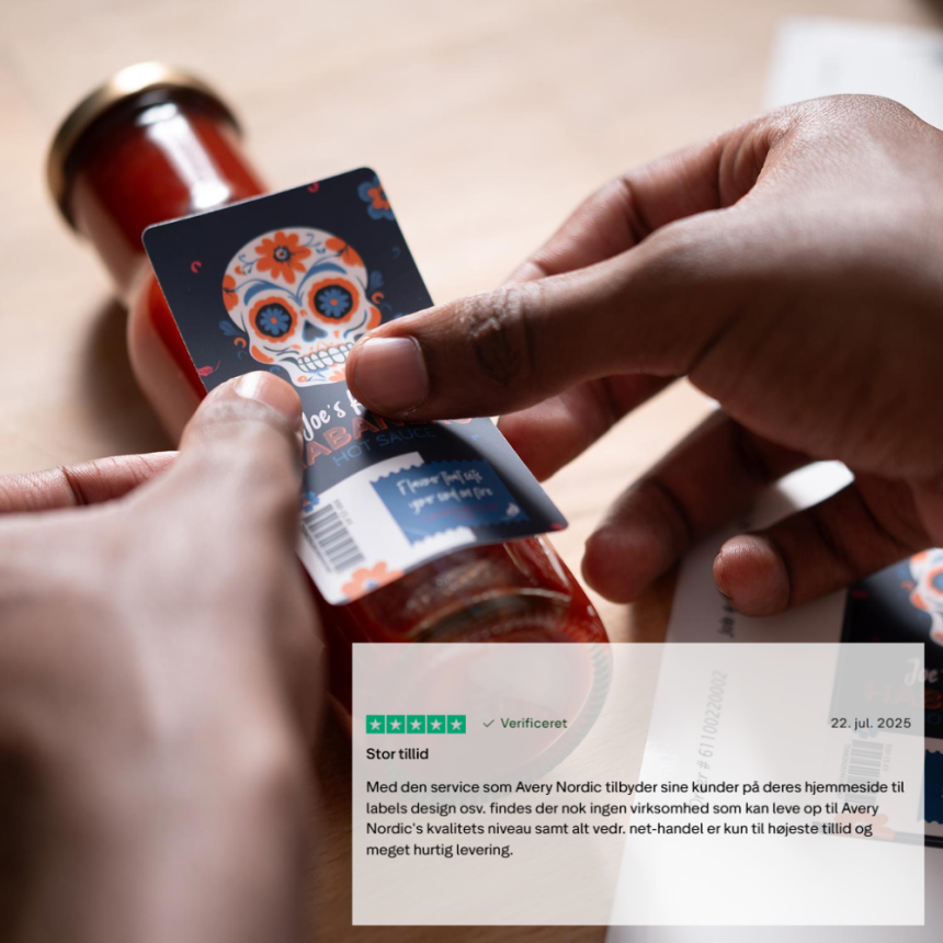 Avery Nordic trustpilot anmeldelse "Stor tillid"