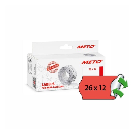 METO aftagelige
prisetiketter