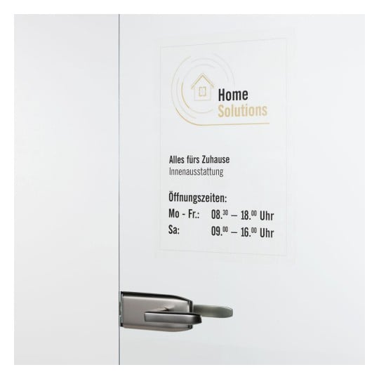 PCL3-GCCPET 4004182100349 Schild SRA3 Oeffnungszeiten anw