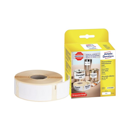 udpege smugling anklageren Holdbare polyester etiketter til etiketprinter | A1933085 | Avery