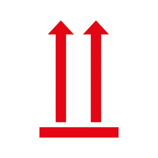 Enkeltafbeeldning Etiket, Artikel: 7250, Symbol Advarsels-etiketter, Format: 74 x 100 mm, Etiketter/rulle?