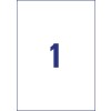 X-treme Folieetiketter, sølv PCL3-SPET
