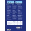 Billedet er et produktinformationsark for Business Inkjet Paper, der beskriver specifikationer på forskellige sprog, herunder tysk, engelsk, fransk, dansk, finsk, hollandsk, russisk og polsk. Det indeholder information om udskriftskvalitet, funktioner og kundesupportmuligheder, sammen med en tabel, der sammenligner forskellige typer af inkjetpapir.