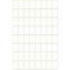Individuelt ark, artikel: 3041, multifunktionelle etiketter, format: 13 x 8 mm, 64 etiketter/ark?