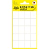 Emballagebillede: Avery Zweckform Non A4 Universal-etiketter til håndskrift, Artikel: 3043, Format: 22 x 18 mm, Indhold: 120 etiketter / 6 ark, 20 etiketter/ark?