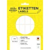 Pakningsbillede: Avery Zweckform Non A4 Universal-etiketter til håndskrift, Artikel: 3324, Format: 38 x 18 mm, Indhold: 648 etiketter / 27 ark, 24 etiketter/ark