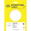 Pakningsbillede: Avery Zweckform Non A4 Universal-etiketter til håndskrift, Artikel: 3331, Format: 98 x 51 mm, Indhold: 84 etiketter / 28 ark, 3 etiketter/ark.