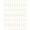 Afbildning Enkeltark, Artikel: 3335, Prisetiketter, Format: 49 x 10 mm, 30 etiketter/ark?