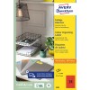 Pakningsbillede: Avery Zweckform Farvede Etiketter, permanent klæbende, Artikel: 3448, Format: 70 x 37 mm, Udskrivningsegnede: Inkjet, Laser s/h, Farvelaser, Indhold: 2.400 Etiketter / 100 Ark, 24 Etiketter/Ark