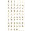 Figur Enkeltside, Artikel: 3728, Tal-etiketter, Format: 85 x 160 mm, 60 stickers/ark.