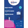Pakkeillustration: Avery Zweckform, Artikel: 4822, Format: 90 x 60 mm, Printeregnethed: Inkjet, Farvelaser, Laser s/h, Kopimaskine, Indhold: 25 navneskilte / 32 indsætningsskilte / 4 ark, /ark?
