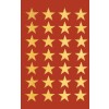 Billede Enkeltark, Artikel: 52800, Juleklistermærker, Format: 85 x 160 mm, 28 klistermærker/ark
