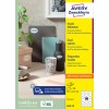 Pakningsbillede: Avery Zweckform Ovale Etiketter, Artikel: 6242-10, Format: 63,5 x 42,3 mm, Printeregnethed: Inkjet, Laser s/h, Farvelaser, Indhold: 180 Etiketter / 10 ark, 18 Etiketter/ark