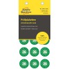 Pakkeillustration: Avery Zweckform Non A4 inspektionsmærker, Artikel: 6943-2026, Format: ⌀ 20 mm, Indhold: 120 inspektionsmærker / 8 ark, 15 inspektionsmærker/ark