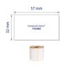 Enkeltafbildning etiket, artikel: A1933084, rulle-etiketter, format: 32 x 57 mm, 400 etiketter/rulle?