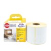 Pakkebillede med etikettrulle: Avery Zweckform Rulleetiketter, Artikel: AS0722430, Format: 54 x 101 mm, Printeregnet: Termodirekte printer, Dymo LabelWriter* 300-serie, 400-serie, 450-serie, 4XL, Wireless, Indhold: 220 etiketter / 1 rulle, 220 etiketter/rulle.