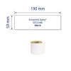 Enkelt billede etiket, Artikel: AS0722480, Rulle-etiketter, Format: 59 x 190 mm, 110 etiketter/rulle?