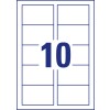 Stansetegning enkeltark A4, Artikel: C32011-10, Superior visitkort, Format: 85 x 54 mm, 10 kort/ark?