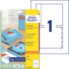 Pakningsbillede med kortark: Avery Zweckform CD-indlæg, Artikel: C32250-25, Format: 151 x 118 mm, Printeregnet: Inkjet, Laser s/h, Farvelaser, Indhold: 25 ark, /Ark?