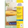 Æskebillede: Avery Zweckform gennemsigtige forsendelsesetiketter, til inkjetprintere, artikel: J8560-25, format: 63,5 x 38,1 mm, printeregnet: inkjet, indhold: 525 etiketter / 25 ark, 21 etiketter/ark.