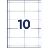 Stansetegning enkeltark A4, Artikel: L4727-20, Indstiksskilte, Format: 54 x 90 mm.