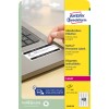 Pakningsbillede: Avery Zweckform Sikkerhedslabels, Artikel: L6145-20, Format: 45,7 x 25,4 mm, Printeregnet: Laser sort/hvid, Indhold: 800 etiketter / 20 ark, 40 etiketter/ark.