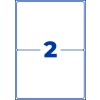 Die cut drawing single sheet A4, Artikel: L7168B-100, forsendelsesetiketter, format: 199,6 x 143,5 mm, 2 etiketter/ark?